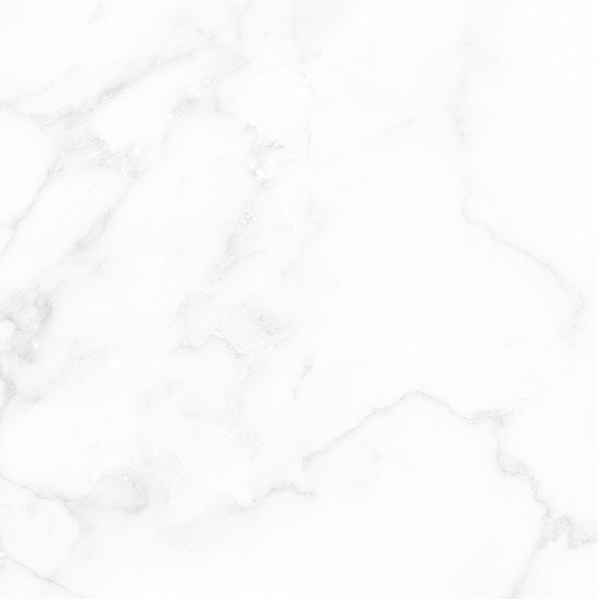White marble texture with subtle gray veining.